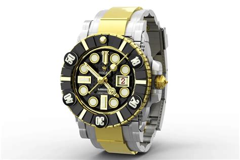 lego and rolex|rolex submariner lego.